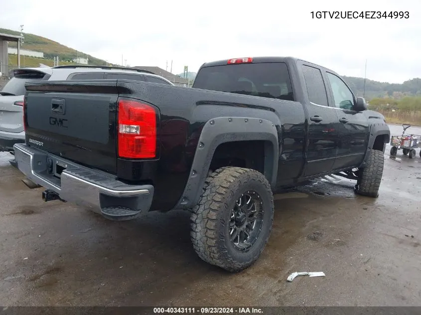 1GTV2UEC4EZ344993 2014 GMC Sierra 1500 Sle