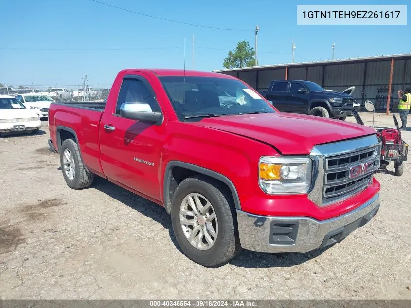 2014 GMC Sierra C1500 VIN: 1GTN1TEH9EZ261617 Lot: 40345554