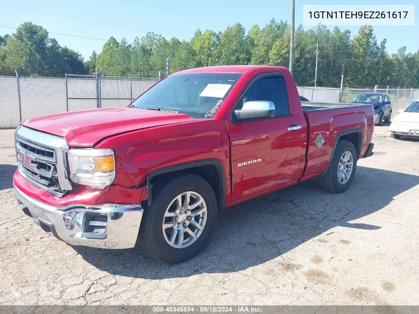 2014 GMC Sierra C1500 VIN: 1GTN1TEH9EZ261617 Lot: 40345554