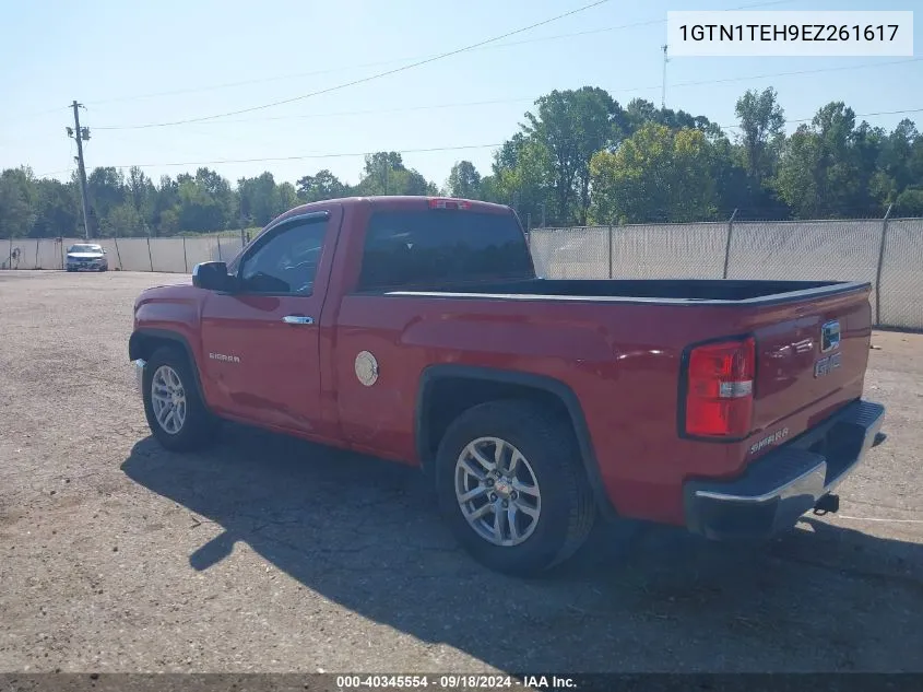 2014 GMC Sierra C1500 VIN: 1GTN1TEH9EZ261617 Lot: 40345554