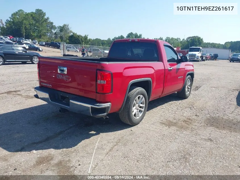 2014 GMC Sierra C1500 VIN: 1GTN1TEH9EZ261617 Lot: 40345554