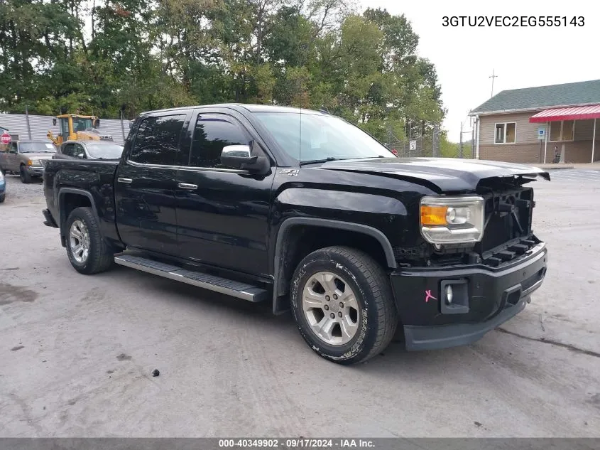 2014 GMC Sierra K1500 Slt VIN: 3GTU2VEC2EG555143 Lot: 40349902