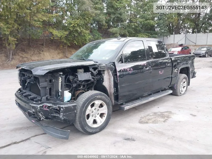 2014 GMC Sierra K1500 Slt VIN: 3GTU2VEC2EG555143 Lot: 40349902