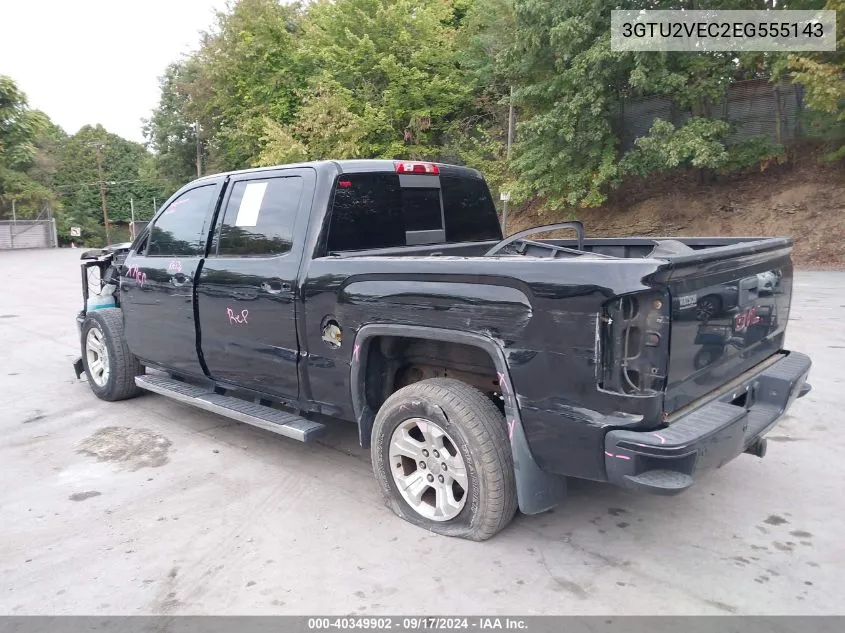 2014 GMC Sierra K1500 Slt VIN: 3GTU2VEC2EG555143 Lot: 40349902