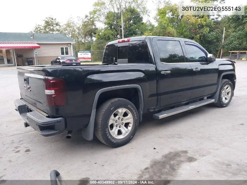 2014 GMC Sierra K1500 Slt VIN: 3GTU2VEC2EG555143 Lot: 40349902