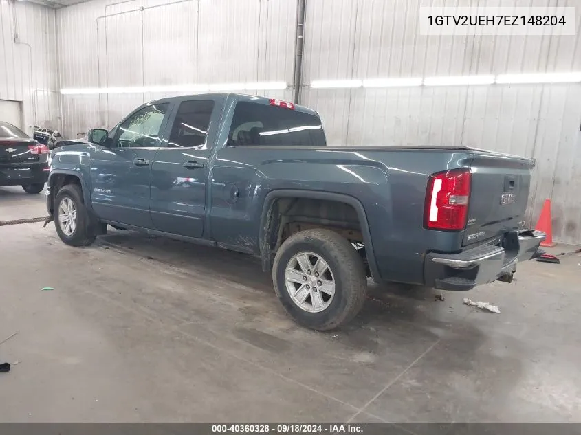 2014 GMC Sierra K1500 Sle VIN: 1GTV2UEH7EZ148204 Lot: 40360328