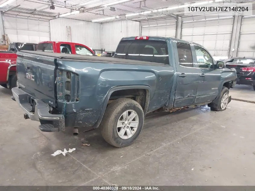 1GTV2UEH7EZ148204 2014 GMC Sierra K1500 Sle