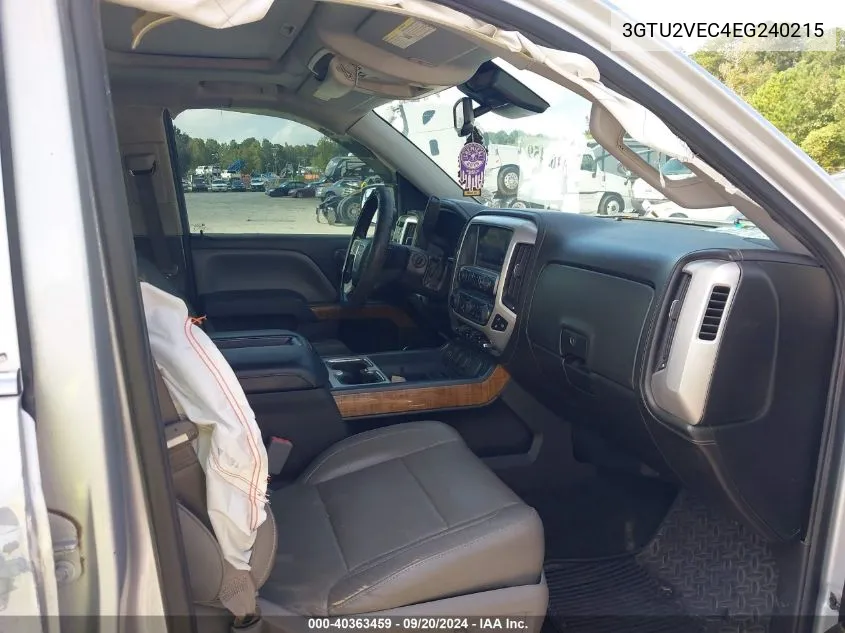 3GTU2VEC4EG240215 2014 GMC Sierra 1500 Slt