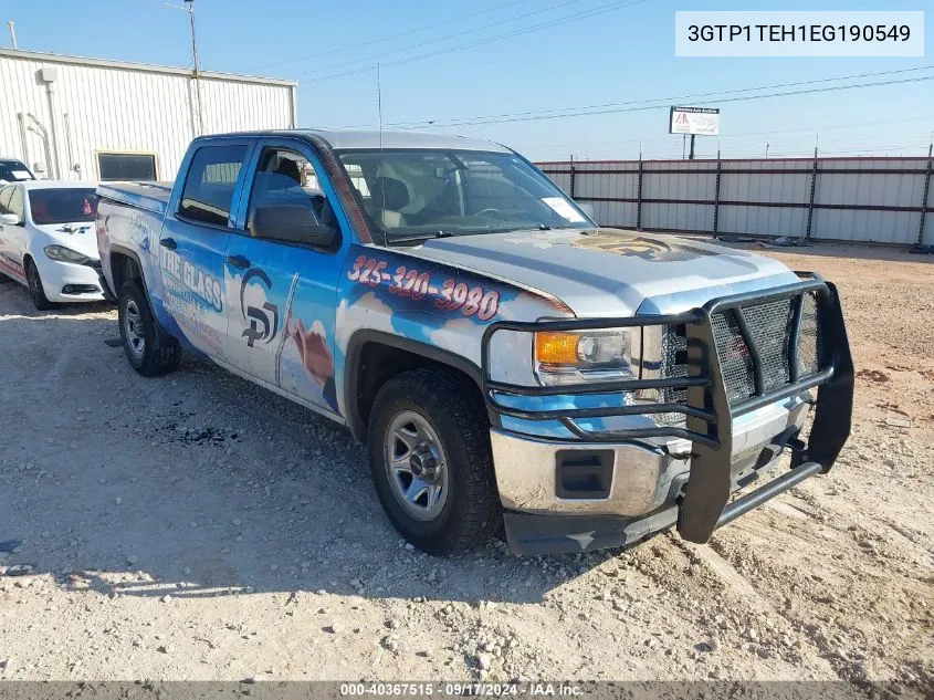 2014 GMC Sierra 1500 VIN: 3GTP1TEH1EG190549 Lot: 40367515