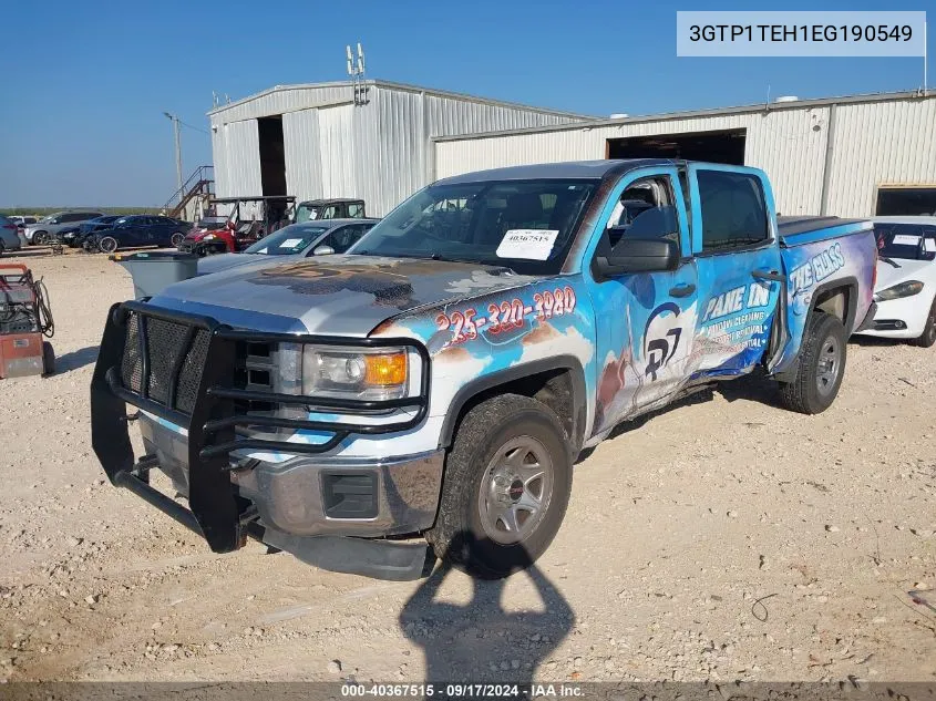 2014 GMC Sierra 1500 VIN: 3GTP1TEH1EG190549 Lot: 40367515