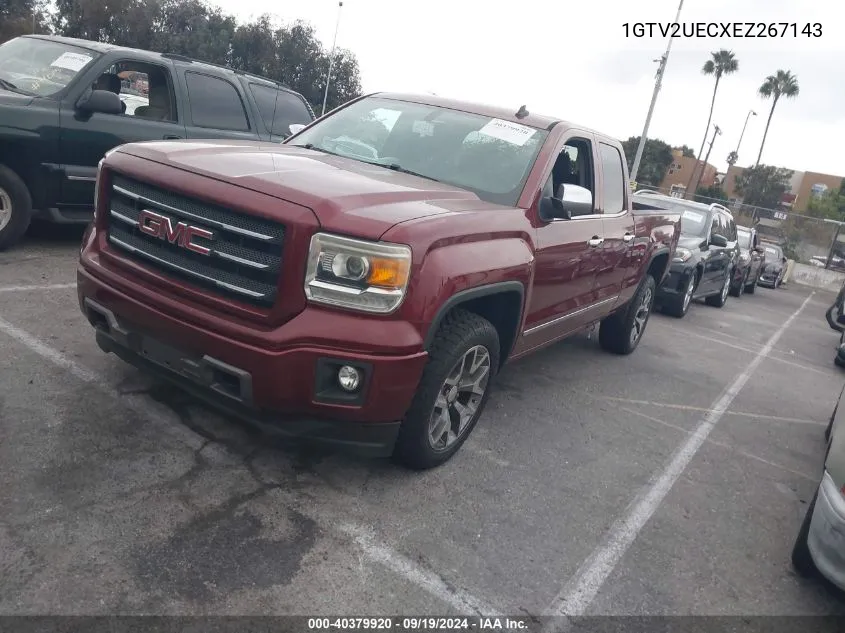 2014 GMC Sierra 1500 Sle VIN: 1GTV2UECXEZ267143 Lot: 40379920