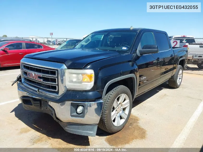 2014 GMC Sierra 1500 Sle VIN: 3GTP1UEC1EG432055 Lot: 40381616