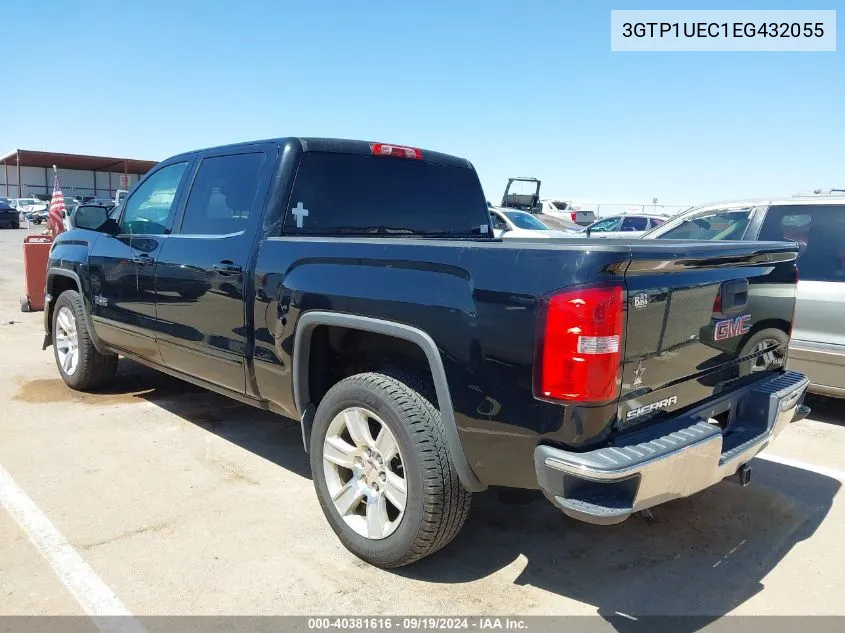 2014 GMC Sierra 1500 Sle VIN: 3GTP1UEC1EG432055 Lot: 40381616