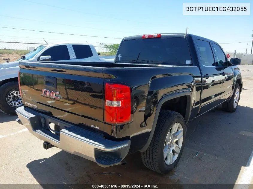 2014 GMC Sierra 1500 Sle VIN: 3GTP1UEC1EG432055 Lot: 40381616