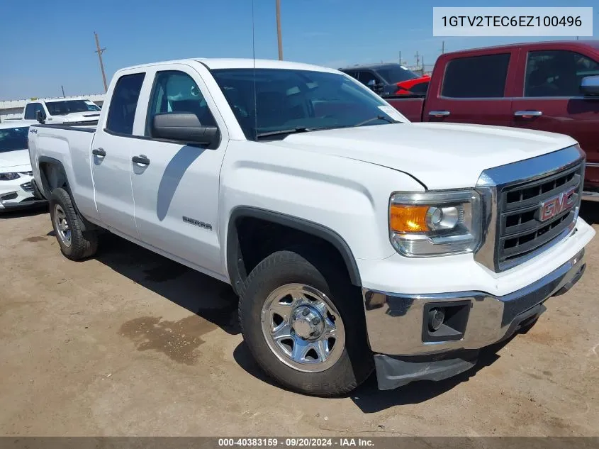 2014 GMC Sierra 1500 VIN: 1GTV2TEC6EZ100496 Lot: 40383159