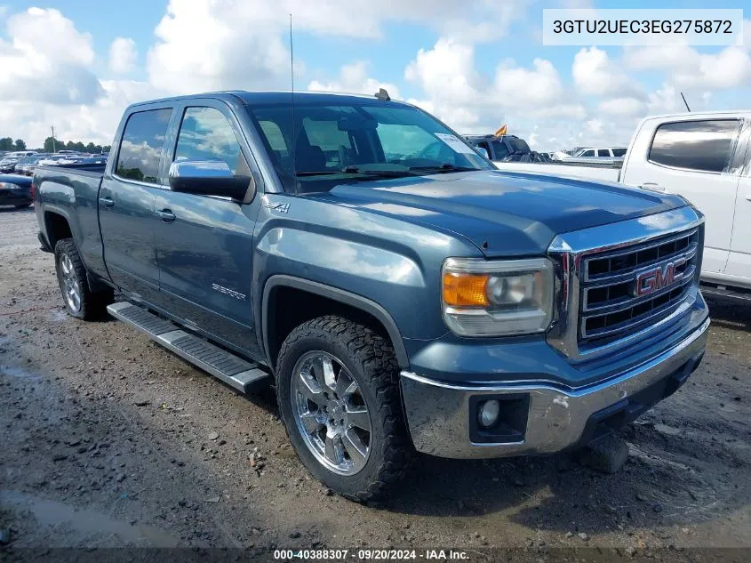 2014 GMC Sierra 1500 Sle VIN: 3GTU2UEC3EG275872 Lot: 40388307