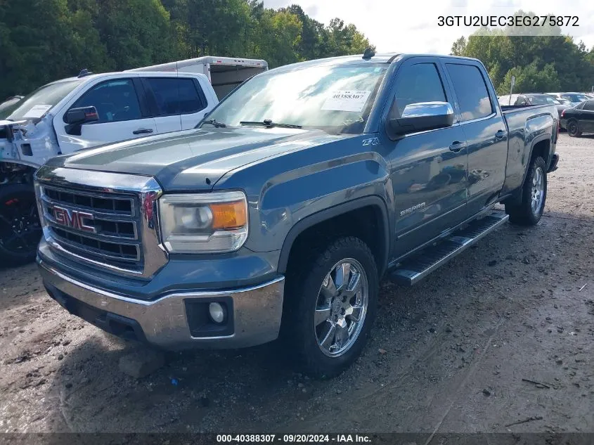 2014 GMC Sierra 1500 Sle VIN: 3GTU2UEC3EG275872 Lot: 40388307