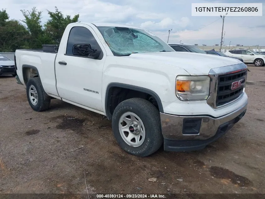 2014 GMC Sierra 1500 VIN: 1GTN1TEH7EZ260806 Lot: 40393124