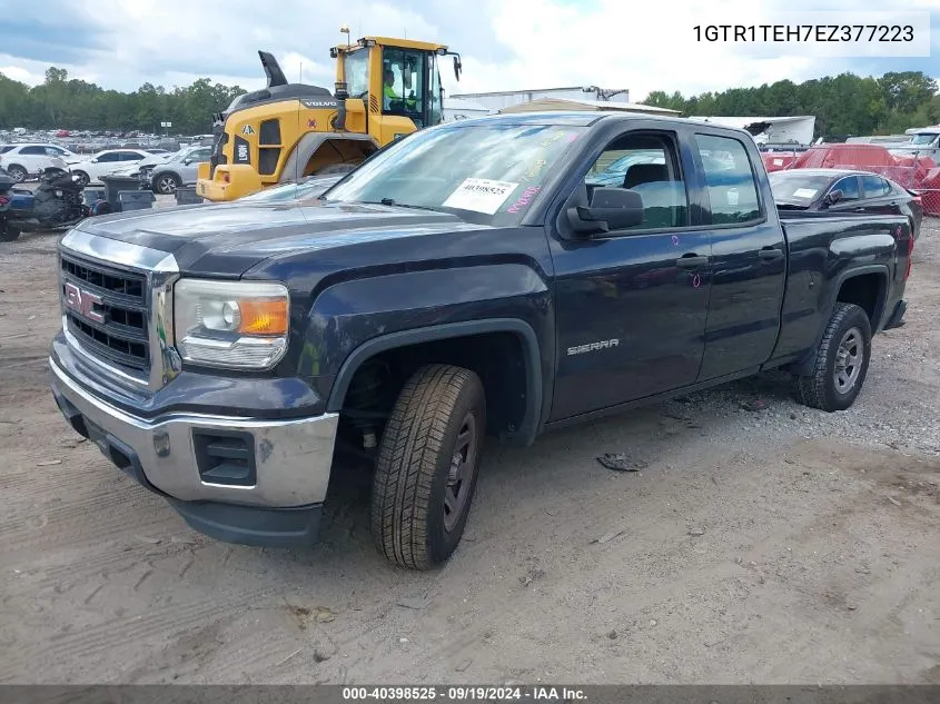 2014 GMC Sierra 1500 VIN: 1GTR1TEH7EZ377223 Lot: 40398525