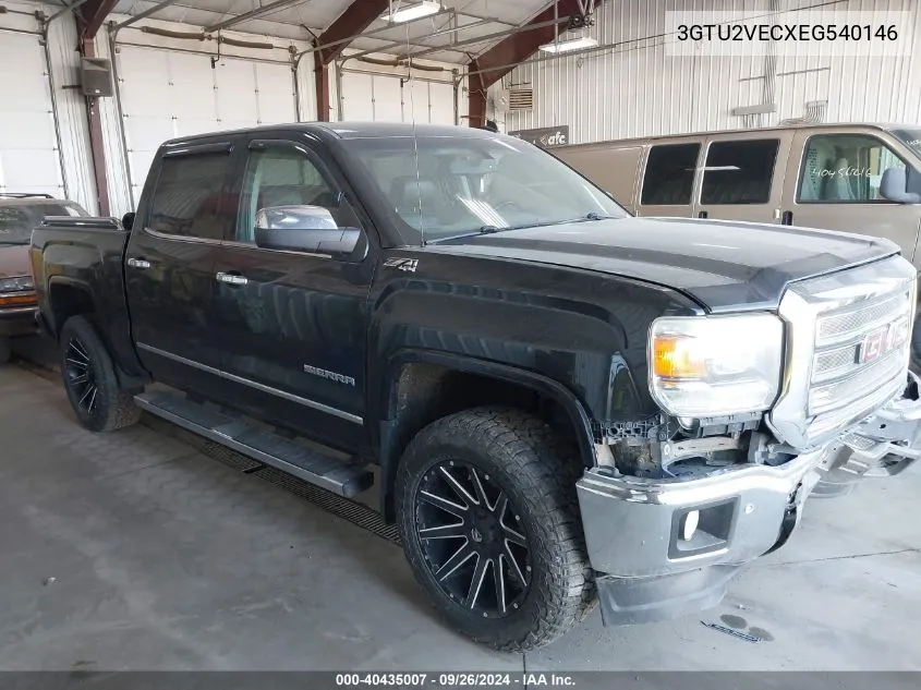 3GTU2VECXEG540146 2014 GMC Sierra 1500 Slt