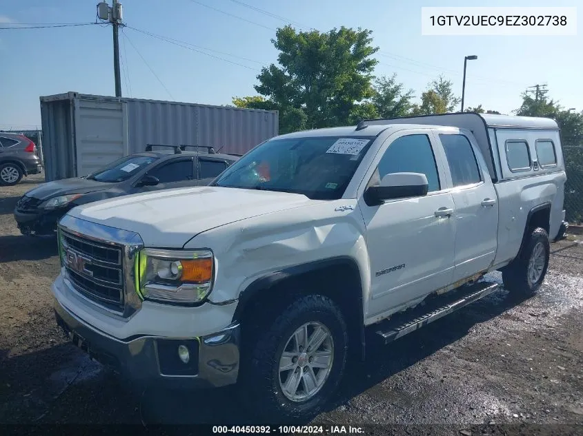 2014 GMC Sierra 1500 Sle VIN: 1GTV2UEC9EZ302738 Lot: 40450392