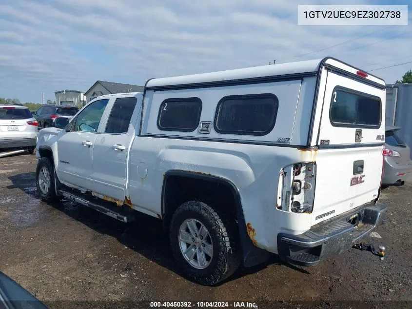 2014 GMC Sierra 1500 Sle VIN: 1GTV2UEC9EZ302738 Lot: 40450392