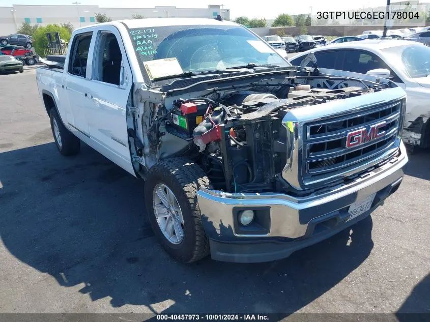 2014 GMC Sierra 1500 Sle VIN: 3GTP1UEC6EG178004 Lot: 40457973