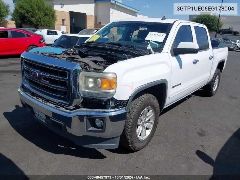 2014 GMC Sierra 1500 Sle VIN: 3GTP1UEC6EG178004 Lot: 40457973