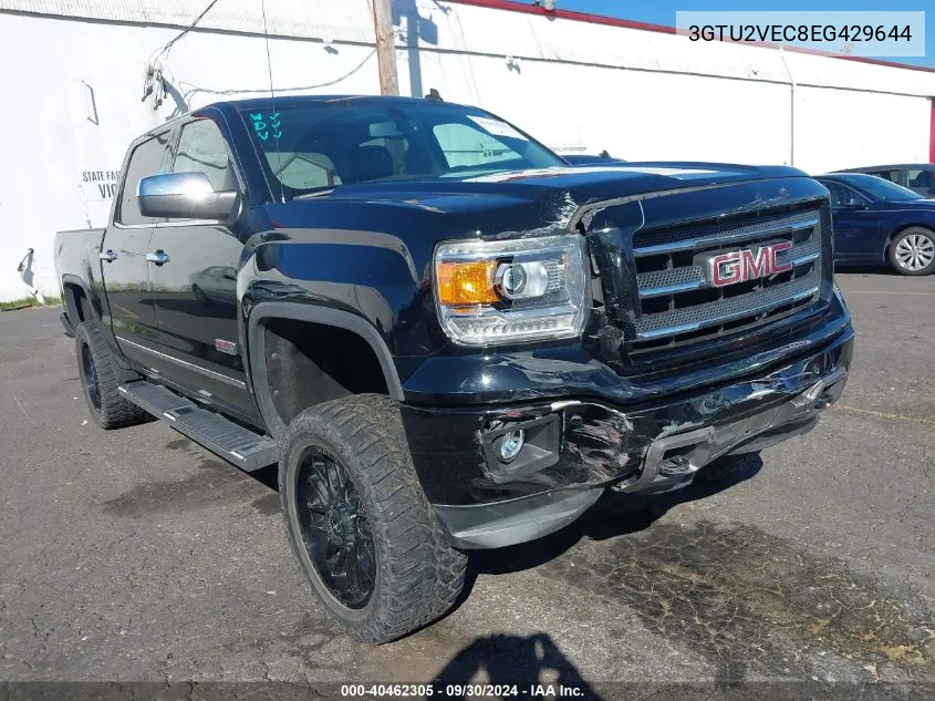 2014 GMC Sierra 1500 Slt VIN: 3GTU2VEC8EG429644 Lot: 40462305