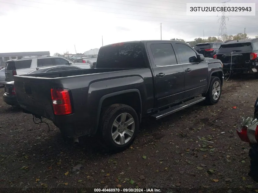 2014 GMC Sierra 1500 K1500 Sle VIN: 3GTU2UEC8EG329943 Lot: 40468970