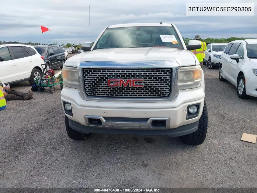 2014 GMC Sierra 1500 Denali VIN: 3GTU2WEC5EG290305 Lot: 40476438