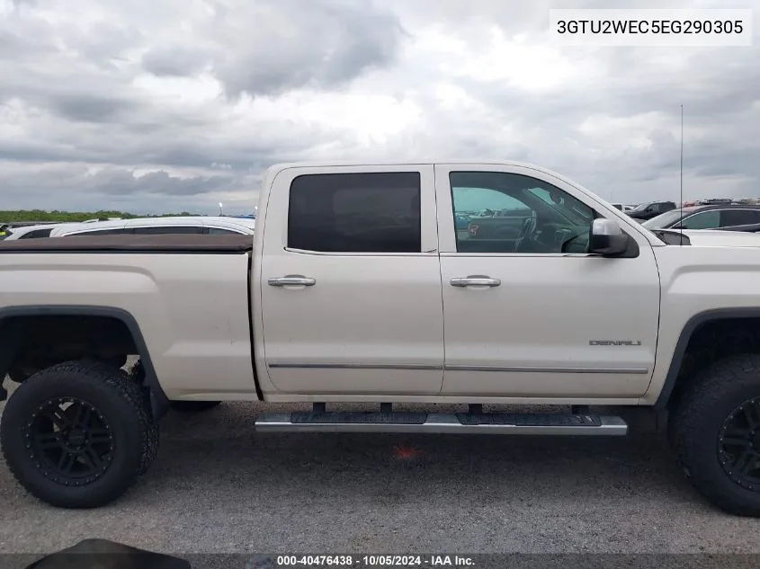 2014 GMC Sierra 1500 Denali VIN: 3GTU2WEC5EG290305 Lot: 40476438