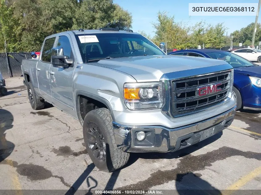 2014 GMC Sierra 1500 Sle VIN: 3GTU2UEC6EG368112 Lot: 40486856