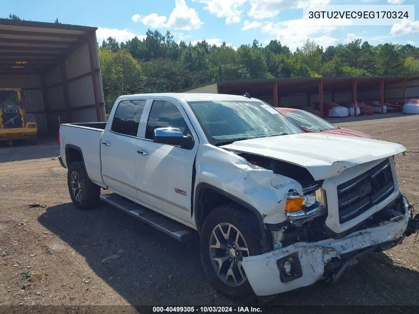 2014 GMC Sierra 1500 Slt VIN: 3GTU2VEC9EG170324 Lot: 40499305