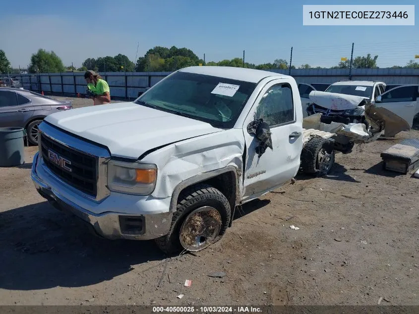 2014 GMC Sierra 1500 VIN: 1GTN2TEC0EZ273446 Lot: 40500025