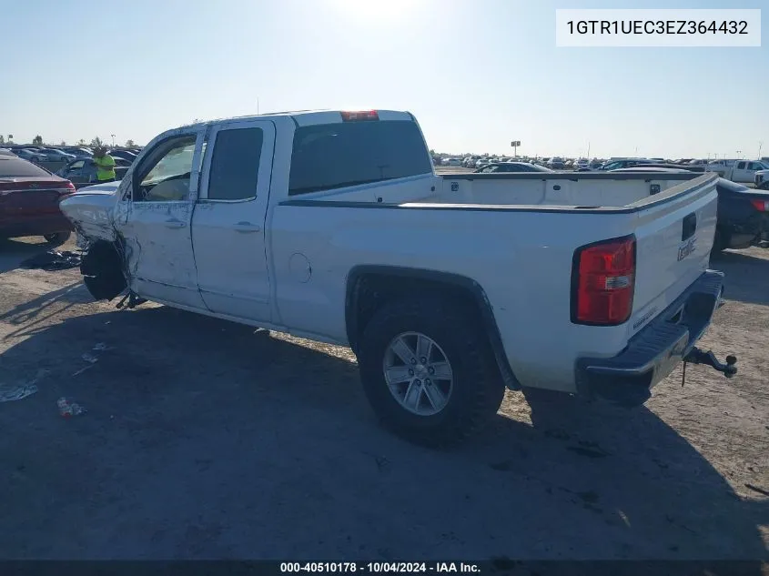 2014 GMC Sierra 1500 Sle VIN: 1GTR1UEC3EZ364432 Lot: 40510178