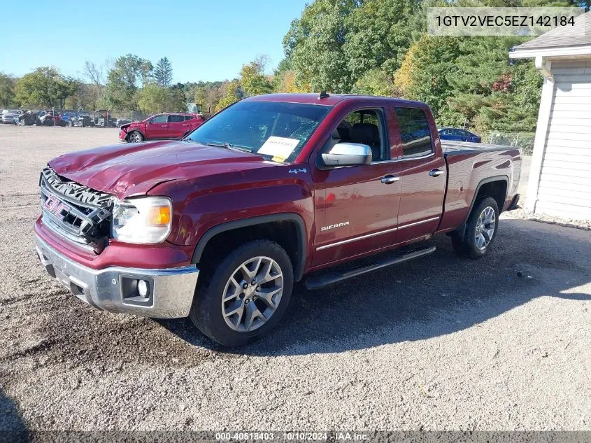 2014 GMC Sierra 1500 Slt VIN: 1GTV2VEC5EZ142184 Lot: 40518403