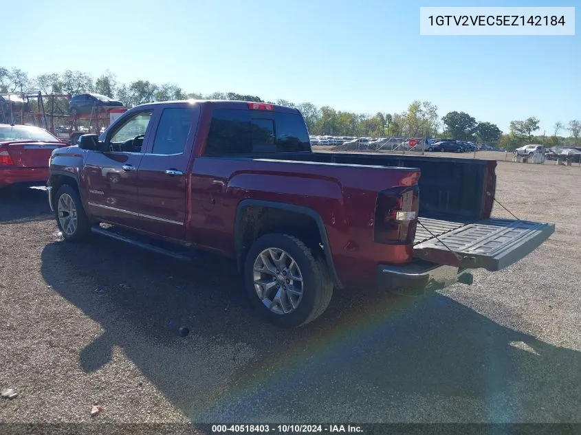 2014 GMC Sierra 1500 Slt VIN: 1GTV2VEC5EZ142184 Lot: 40518403