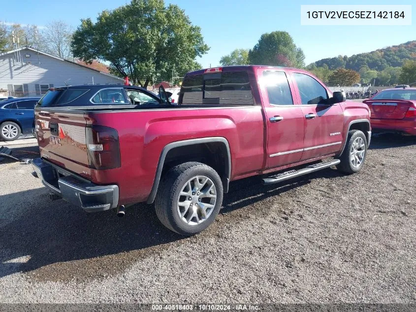 2014 GMC Sierra 1500 Slt VIN: 1GTV2VEC5EZ142184 Lot: 40518403