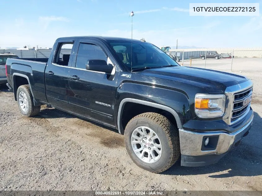 2014 GMC Sierra K1500 Sle VIN: 1GTV2UECOEZ272125 Lot: 40522691