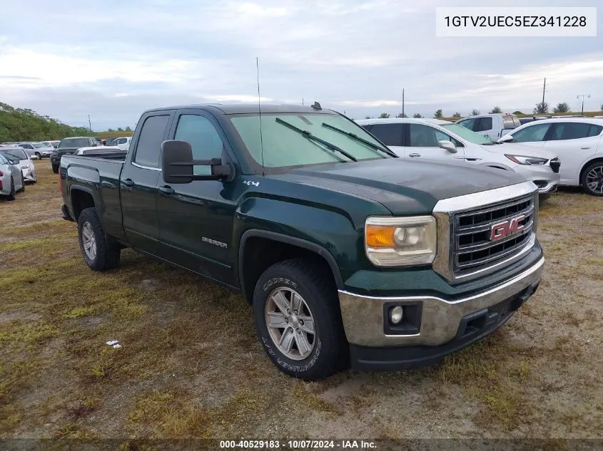 2014 GMC Sierra K1500 Sle VIN: 1GTV2UEC5EZ341228 Lot: 40529183