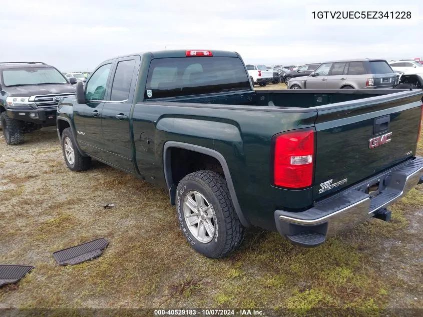 2014 GMC Sierra K1500 Sle VIN: 1GTV2UEC5EZ341228 Lot: 40529183