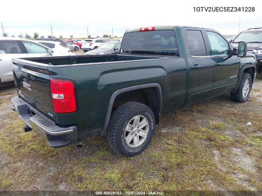 2014 GMC Sierra K1500 Sle VIN: 1GTV2UEC5EZ341228 Lot: 40529183