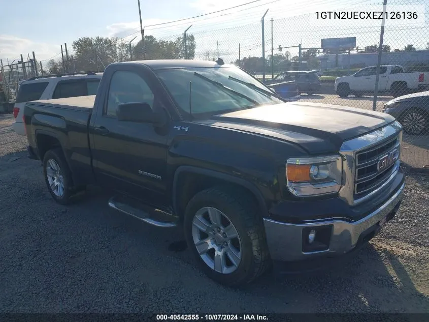 2014 GMC Sierra 1500 Sle VIN: 1GTN2UECXEZ126136 Lot: 40542555