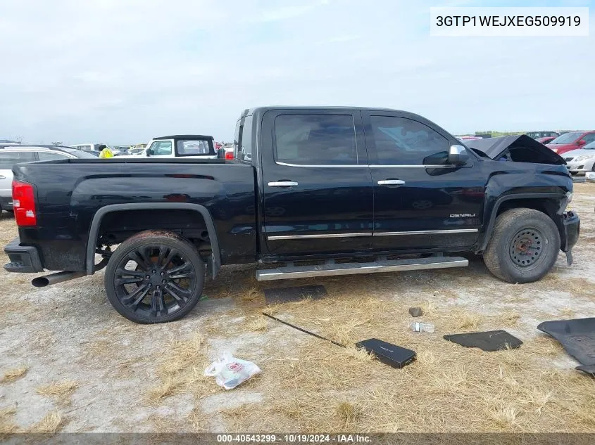 3GTP1WEJXEG509919 2014 GMC Sierra 1500 Denali