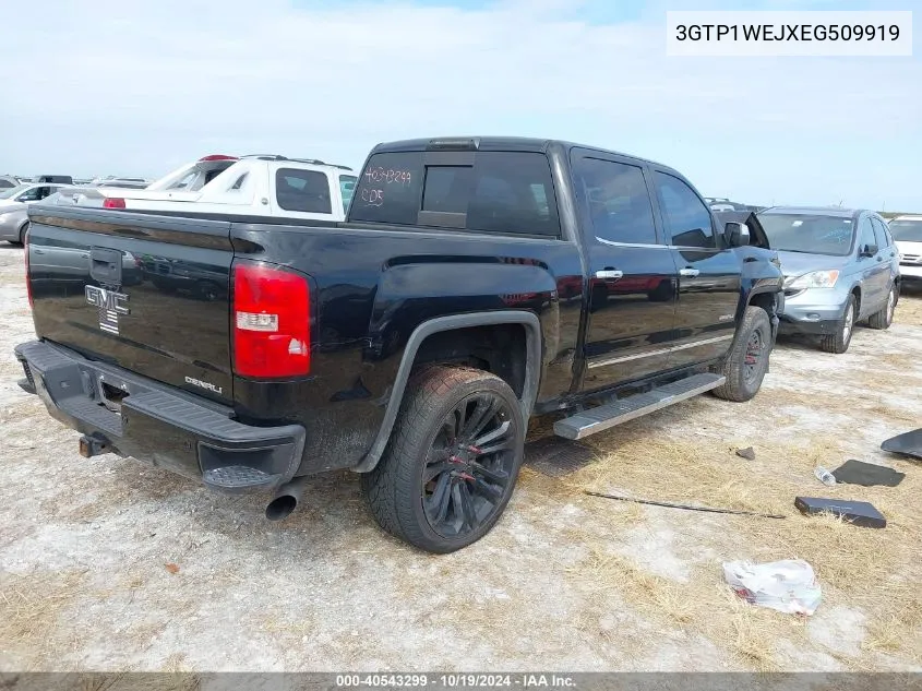 2014 GMC Sierra 1500 Denali VIN: 3GTP1WEJXEG509919 Lot: 40543299