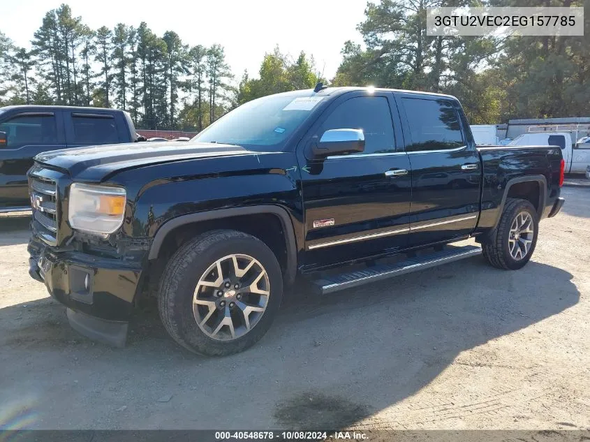 2014 GMC Sierra 1500 Slt VIN: 3GTU2VEC2EG157785 Lot: 40548678