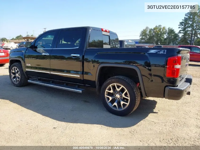 2014 GMC Sierra 1500 Slt VIN: 3GTU2VEC2EG157785 Lot: 40548678