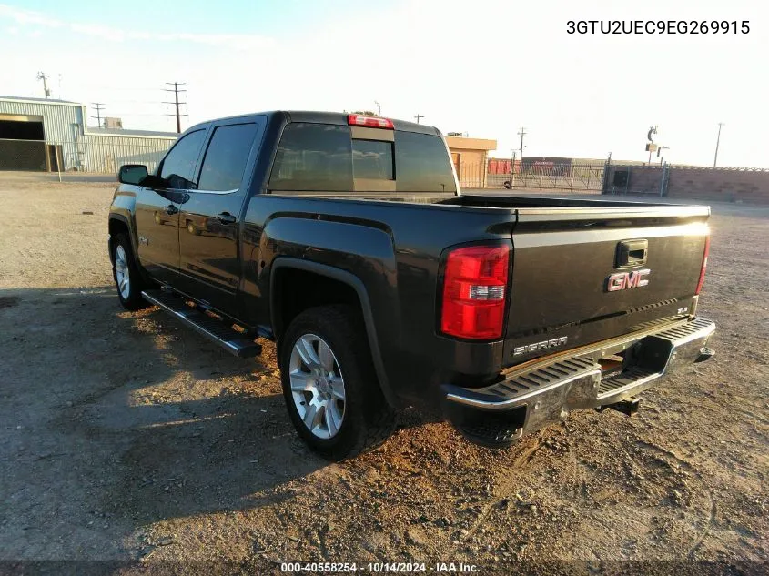 2014 GMC Sierra 1500 Sle VIN: 3GTU2UEC9EG269915 Lot: 40558254