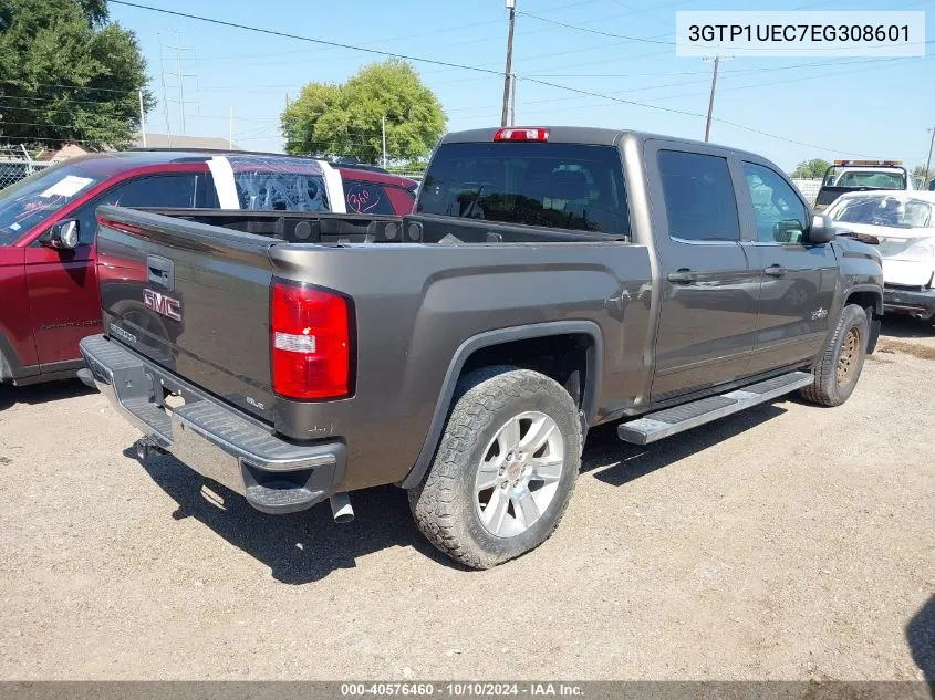 2014 GMC Sierra 1500 Sle VIN: 3GTP1UEC7EG308601 Lot: 40576460